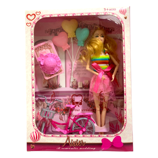 Muñeca Aixier Bicicleta EN02293/AX001-X1