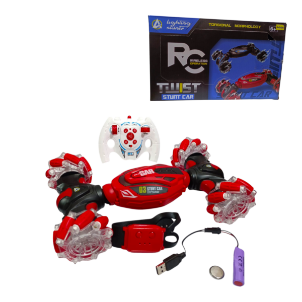 Carro Control Remoto 03 Stunt Car Carga con Usb EN02281 / CK918-97S