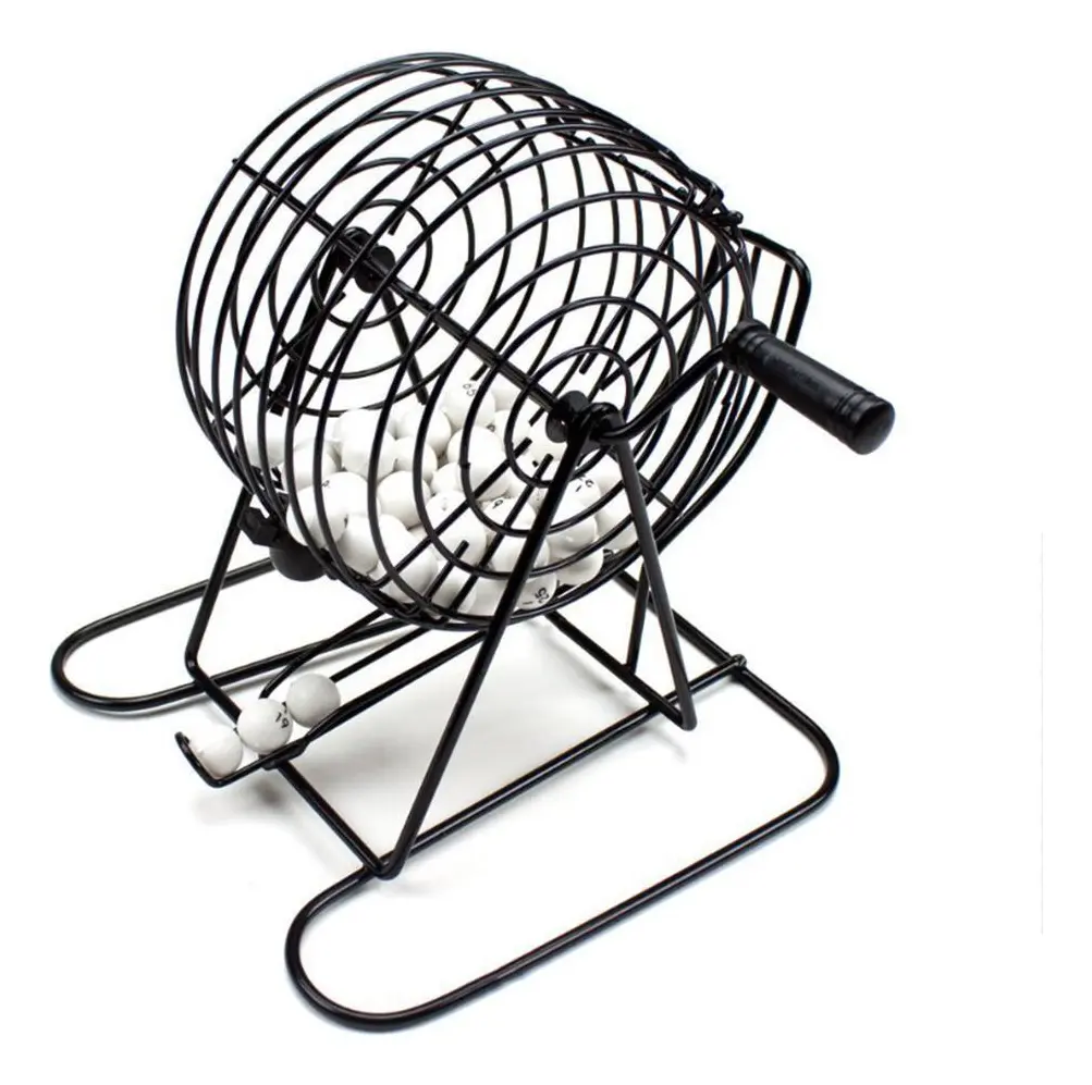 🔥 Juego de Bingo Profesional con Balotera Metálica y 18 Cartones Reutilizables Bingo Set ⚡ - Image 2