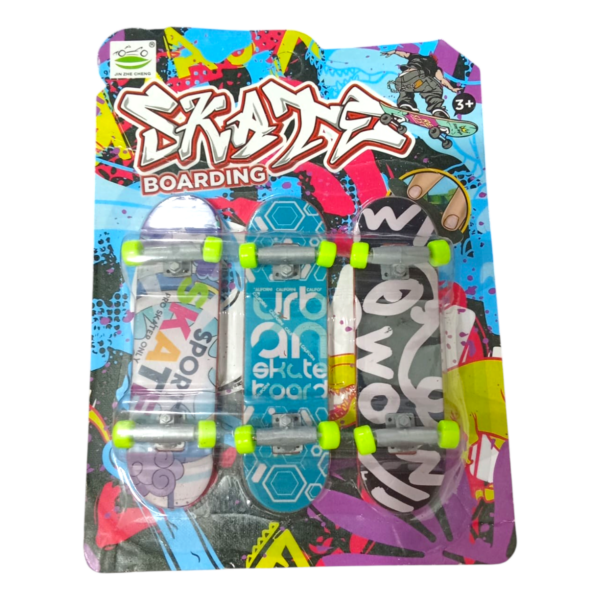 Patineta de Dedos X3 Pcs EN02223 / 6688-157C